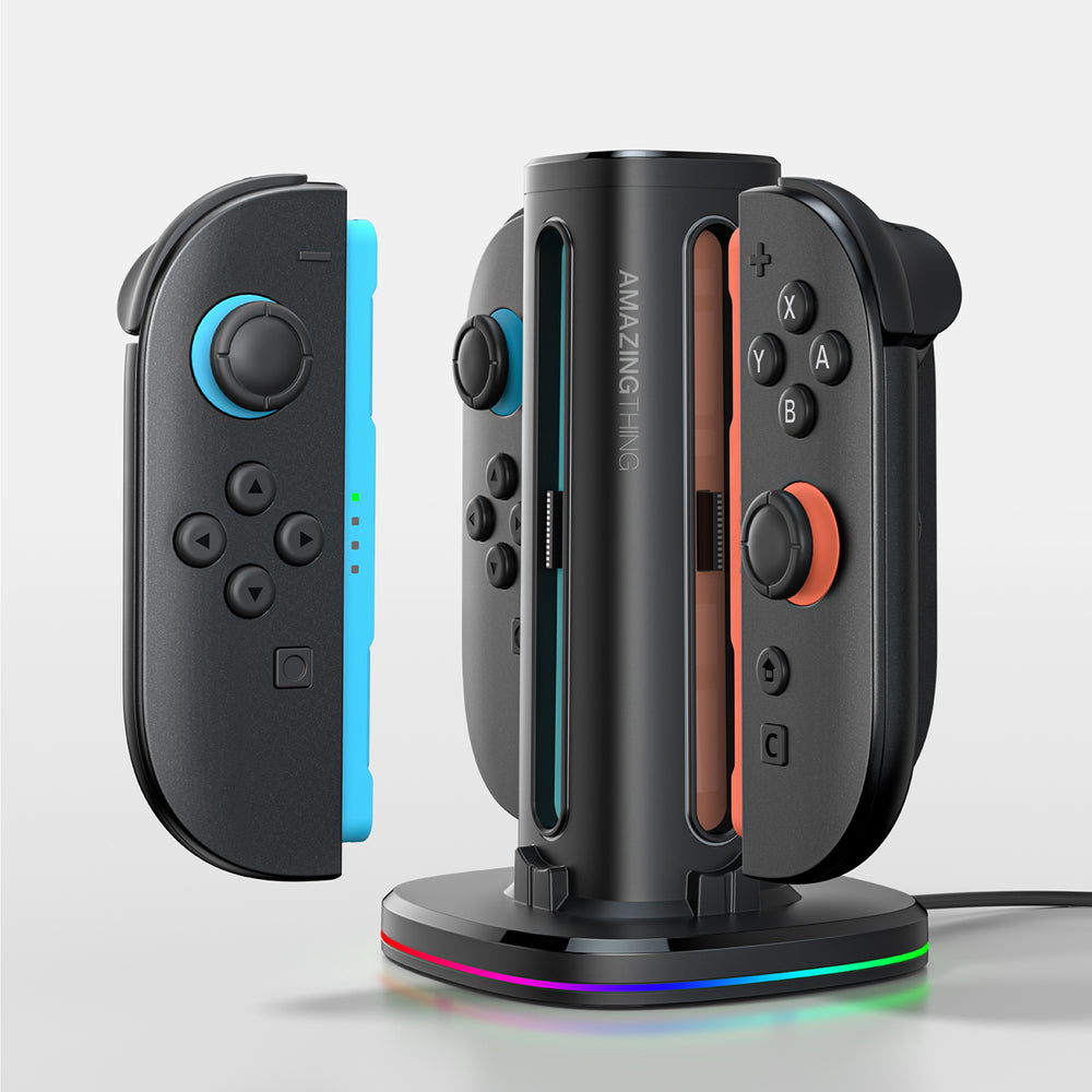 AmazingThing Thunder Pro PlayDock Charger for Nintendo Switch 2 Controllers - Black_7