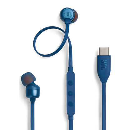 JBL Tune 310C In-Ear USB-C Headphones Blue_3
