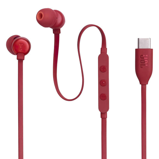 JBL Tune 310C In-Ear USB-C Headphones Red_0