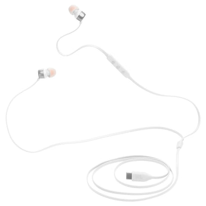 JBL Tune 310C In-Ear USB-C Headphones White_5