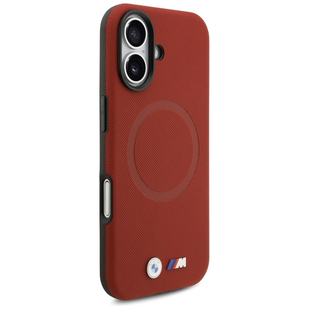 BMW M FW Metal Logo MagSafe Case for iPhone 17 - Red_3
