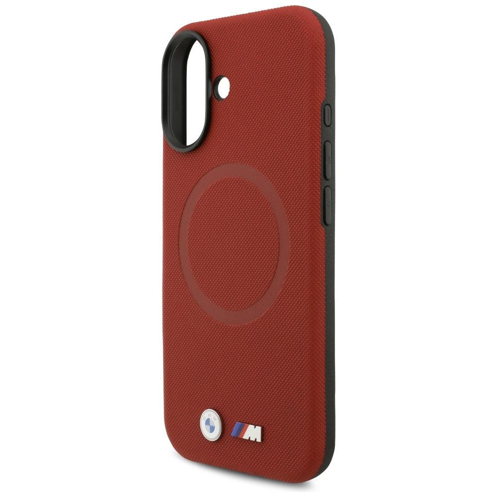 BMW M FW Metal Logo MagSafe Case for iPhone 17 - Red_5