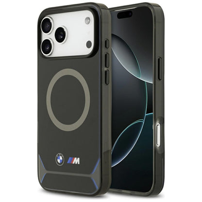BMW M IML Metal Buttons &amp; Logo MagSafe Case for iPhone 17 Pro Max - Blue_0