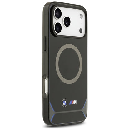 BMW M IML Metal Buttons &amp; Logo MagSafe Case for iPhone 17 Pro Max - Blue_3