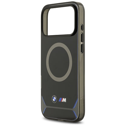 BMW M IML Metal Buttons &amp; Logo MagSafe Case for iPhone 17 Pro Max - Blue_5
