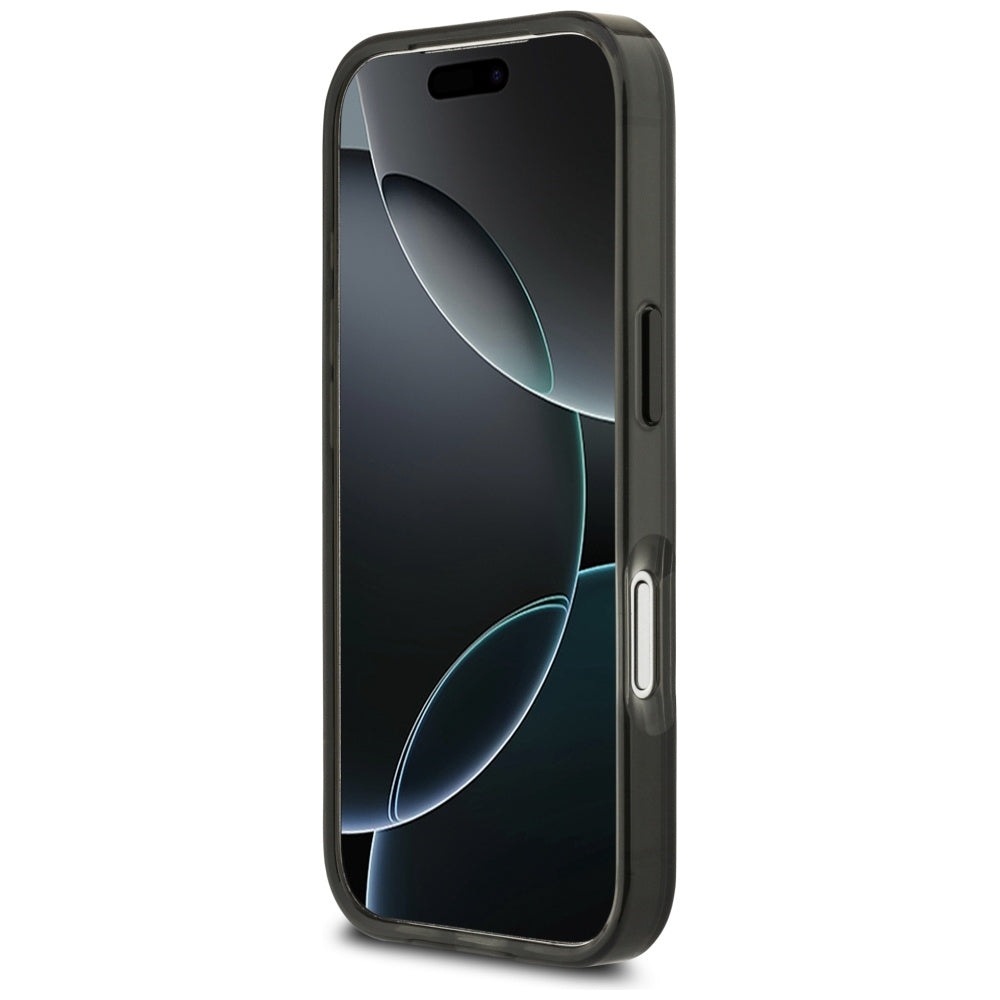 BMW M IML Metal Buttons Tricolor Lines MagSafe Case for iPhone 17 Pro Max - Black_4