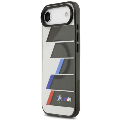 BMW M IML Metal Buttons Tricolor Lines MagSafe Case for iPhone Air - Gray_1