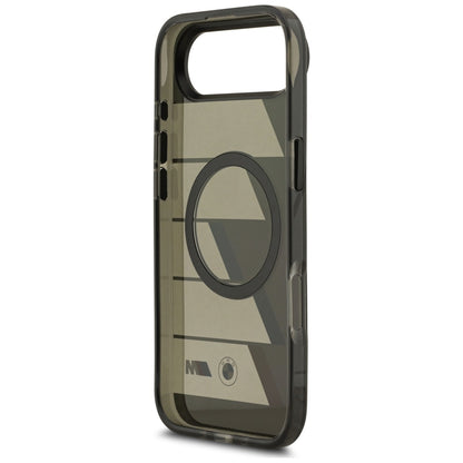 BMW M IML Metal Buttons Tricolor Lines MagSafe Case for iPhone Air - Gray_6