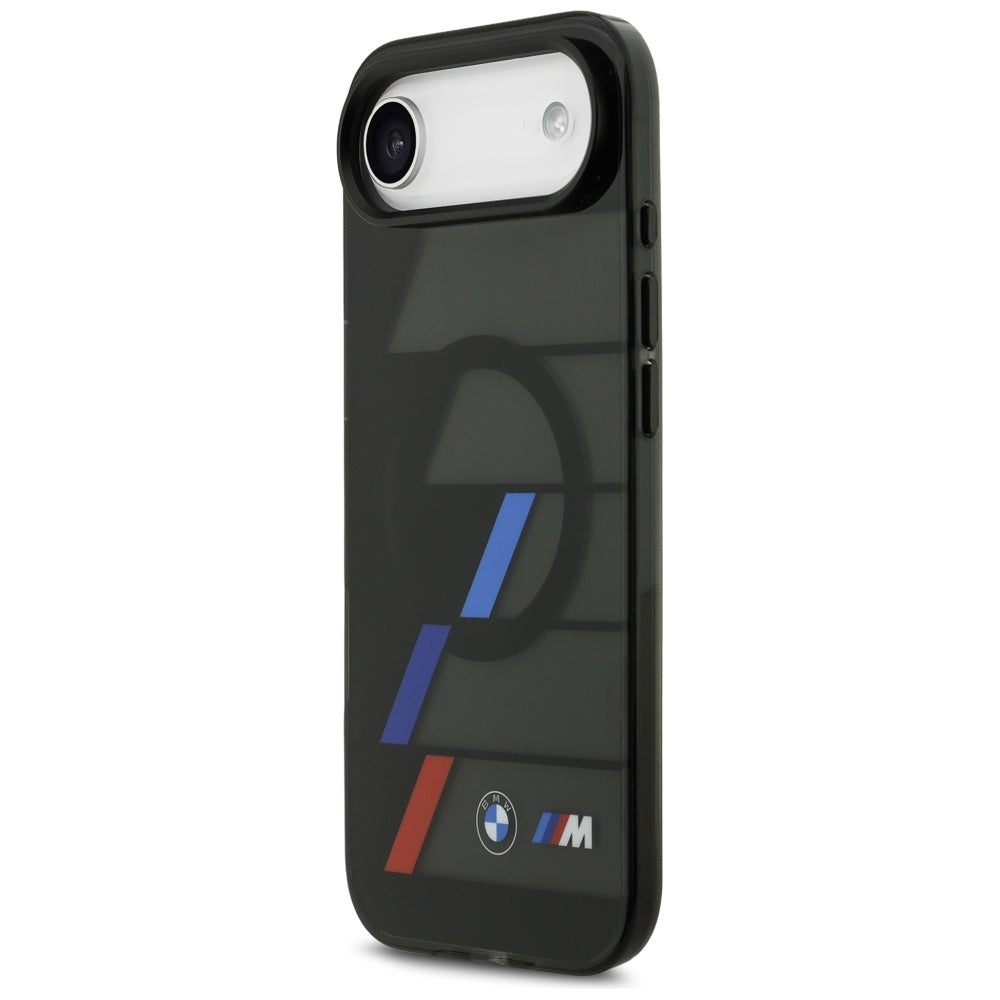 BMW M IML Metal Buttons Tricolor Lines MagSafe Case for iPhone Air - Black_1