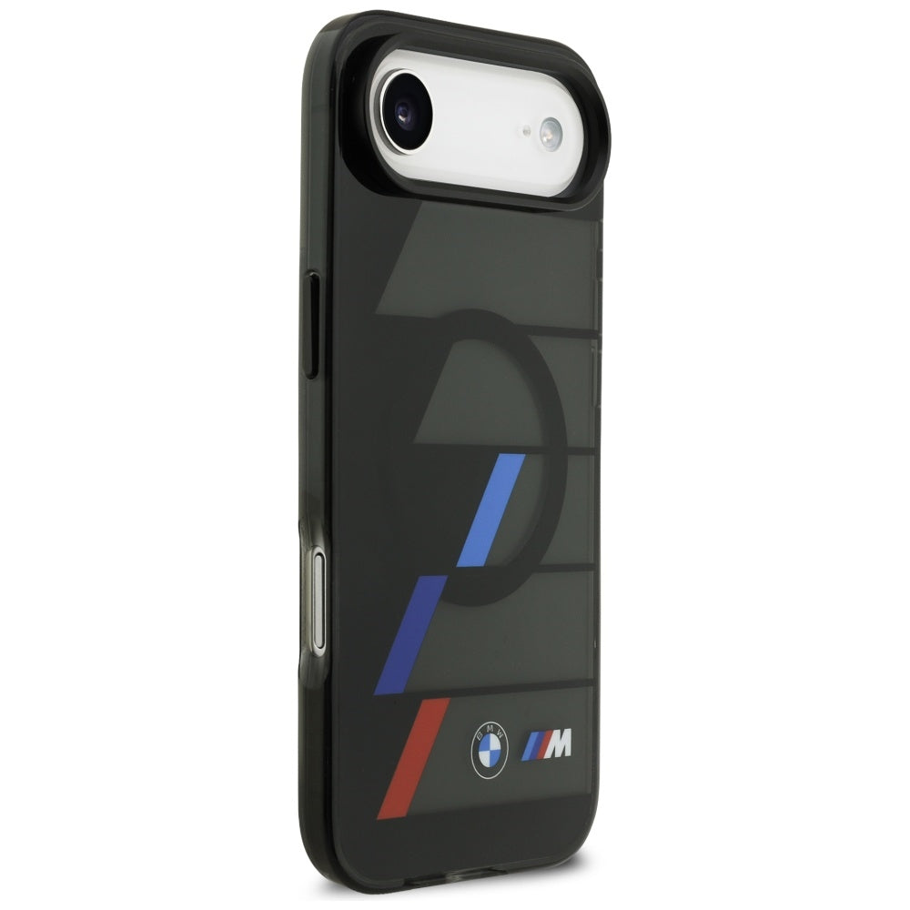 BMW M IML Metal Buttons Tricolor Lines MagSafe Case for iPhone Air - Black_3