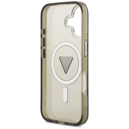 Guess IML Gradient Triangle Logo MagSafe case for iPhone 17 - olive_6