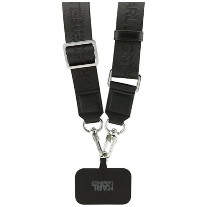 Karl Lagerfeld Big Strap Karl Metal Logo MagSafe Case for iPhone 17 Pro - Black_8