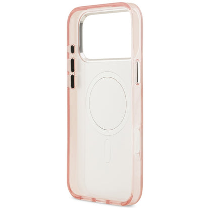 Karl Lagerfeld IML Aquarelle Choupette &amp; Logo MagSafe Case for iPhone 17 Pro - Pink_6