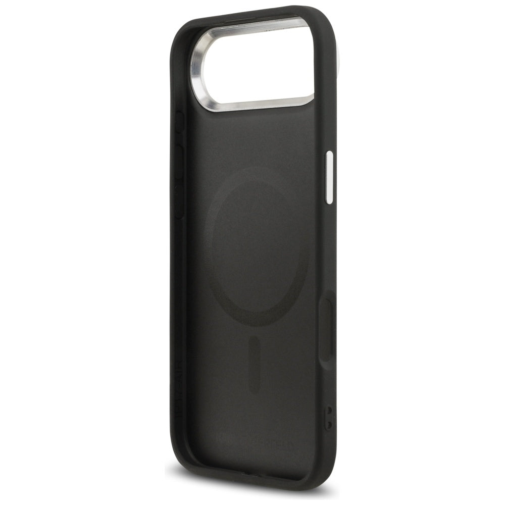Karl Lagerfeld Karl &amp; Choupette Pins MagSafe Case for iPhone Air - Black_6