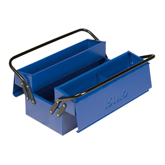 Caixa porta ferramentas 2 pegas e 3 bandejas 400x210x190mm 902021_0