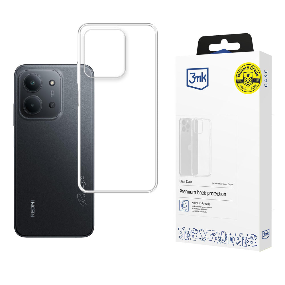 3mk Clear Case for Xiaomi Redmi 15C 4G/5G (173mm) - transparent_0