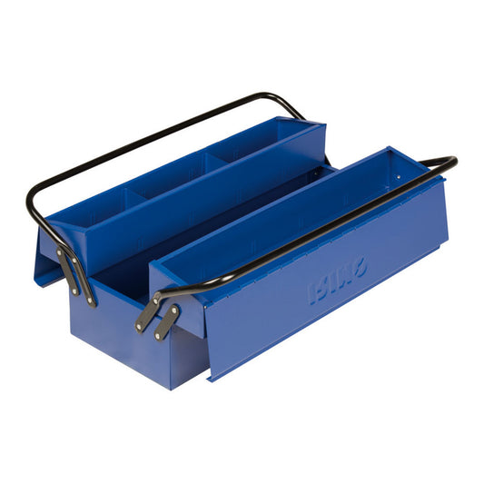Caixa porta ferramentas 2 pegas e 3 bandejas 500x210x190mm 902031_0