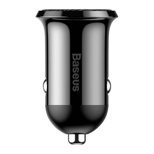 Ładowarka samochodowa Baseus Grain Pro 2x USB 4.8A (czarna)_0