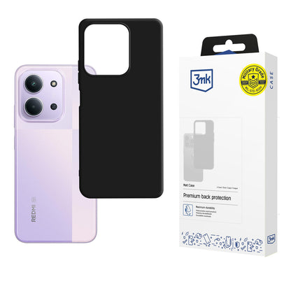 3mk Matt Case for Xiaomi Redmi 15C 4G / 5G (173mm) - black_0