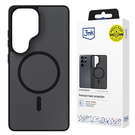 3mk Smoke MagCase for Samsung Galaxy S26 Ultra - Gray-Translucent_0