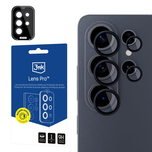 3mk Lens Protection Pro Black Hybrid Glass for the Camera Lens on the Samsung Galaxy S26 Ultra_0