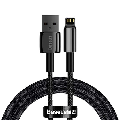 Baseus Tungsten USB - Lightning cable 2.4 A 1 m black (CALWJ-01)_2