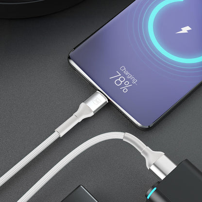 3mk Hyper Cable N-SERIES USB-A / MicroUSB 1m 5V/2.4A 12W / white_2