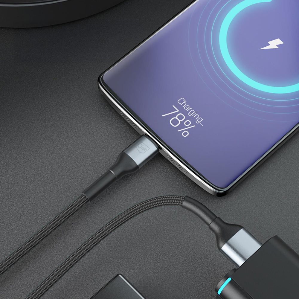 3mk Hyper Cable N-SERIES USB-A / MicroUSB 1m 5V/2.4A 12W / black_2