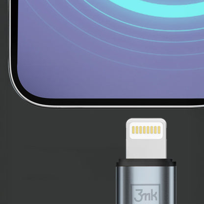 3mk Hyper Cable 3mk Hyper Cable N-SERIES USB-A / Lightning 1m 5V/2.4A 12W / black_1