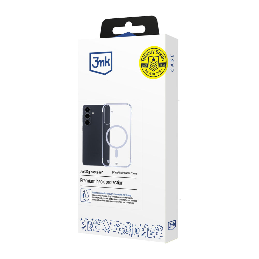 3mk Just20g MagCase for Samsung Galaxy S26+ - transparent_9
