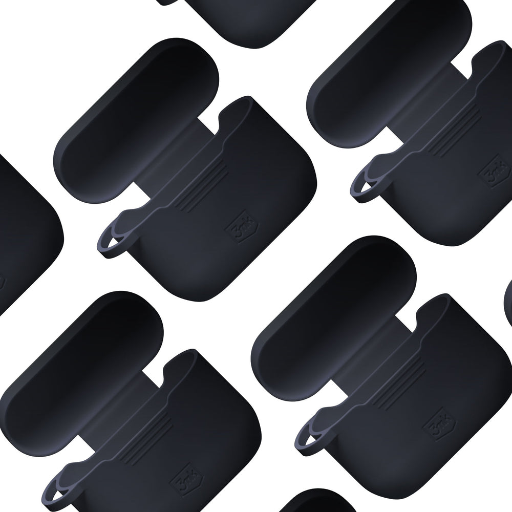 3mk Silicone AirPods Case for AirPods Pro 3 - Black_9