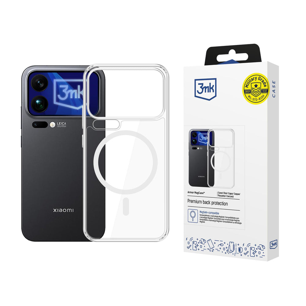 3mk Armor MagCase for Xiaomi 17 Pro Max - transparent_0