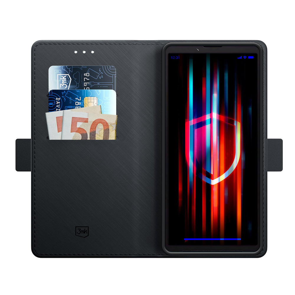 3mk Wallet Case for Sony Xperia 10 VII - Black_1
