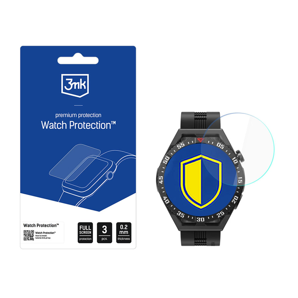 3mk Watch Protection FlexibleGlass Hybrid Glass for Huawei GT 3 SE 46 mm_0