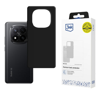 3mk Matt Case for Xiaomi Redmi Note 15 Pro+ 5G - matte black_0