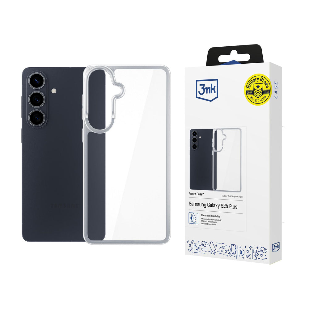3mk Armor MagCase for Samsung Galaxy S26+ - transparent_0