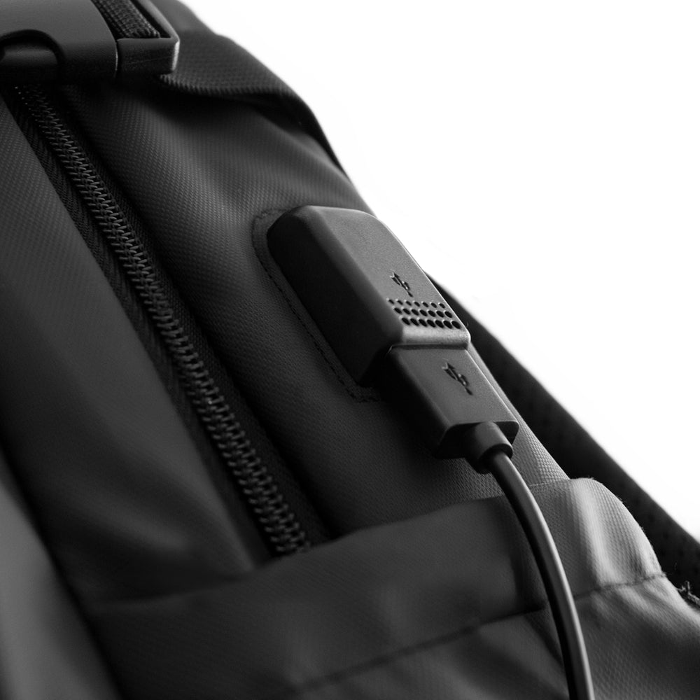 Wozinsky WPW-20L Backpack with Laptop Pocket for 15" Travel 40x20x25 cm for Hand Luggage - Black_10