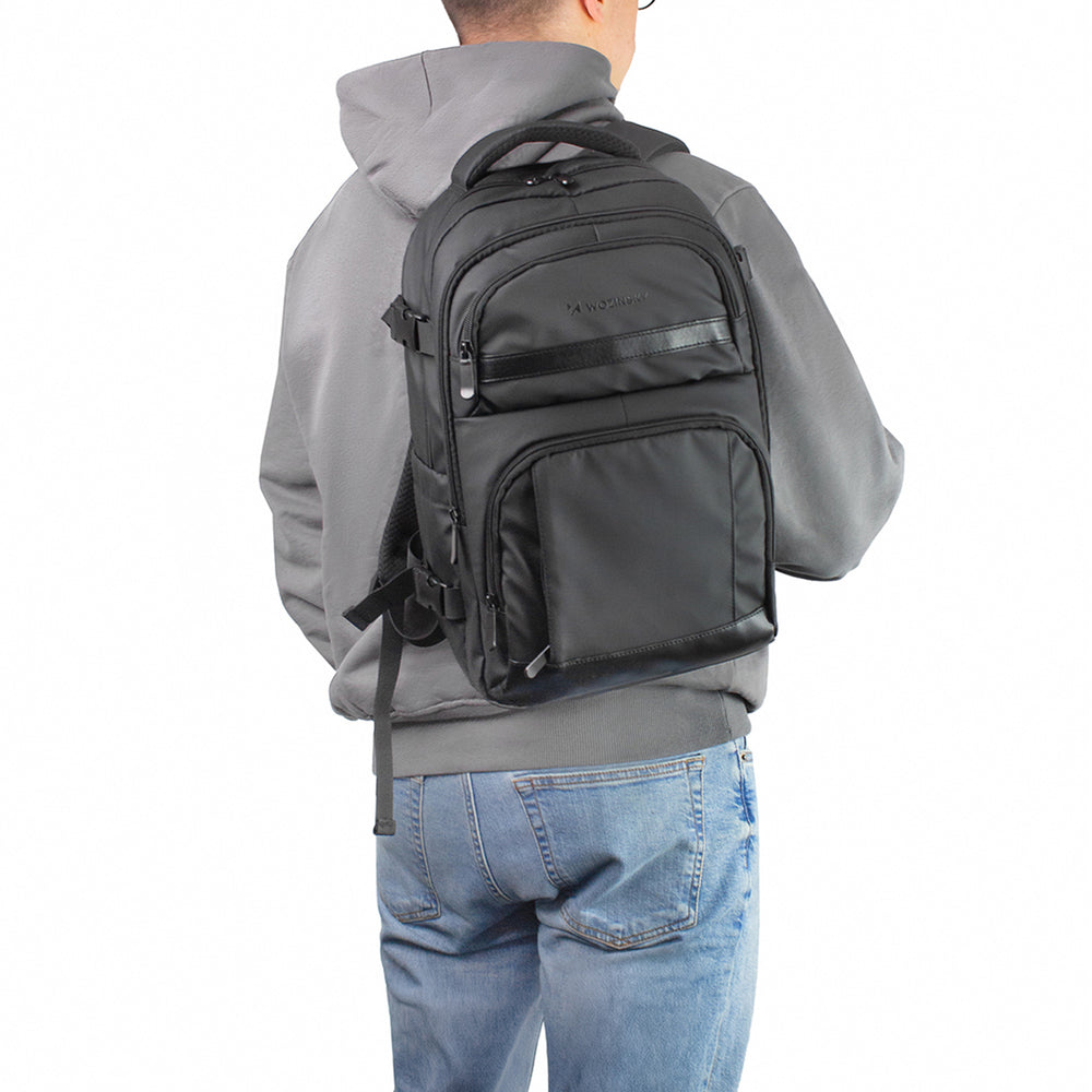 Wozinsky WPW-20L Backpack with Laptop Pocket for 15" Travel 40x20x25 cm for Hand Luggage - Black_13