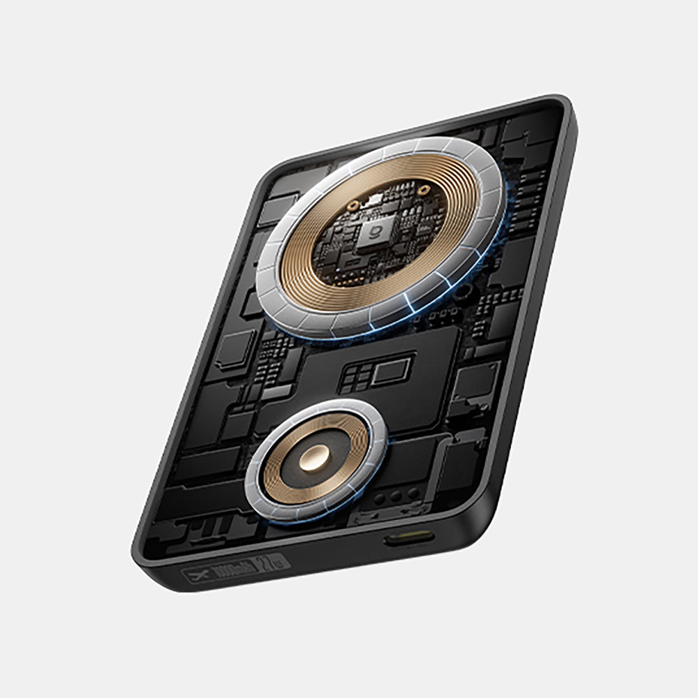 Powerbank Baseus EnerFill FT11 10000mAh 27W kompatybilny z MagSafe, do Apple Watch i smartfonów z kablem USB-C 20V/3A 30 cm - czarny_3