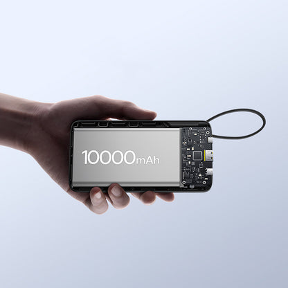 Powerbank Baseus Bipow 2 10000mah 20W z cyfrowym wyświetlaczem z wbudowanym kablem USB-C - czarny_13