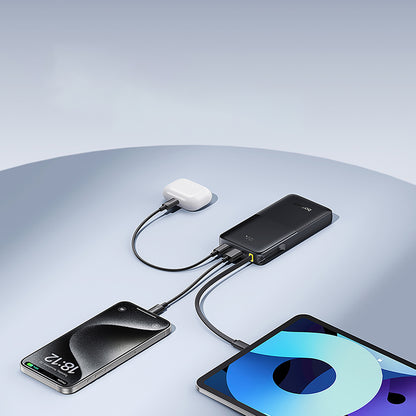 Powerbank Baseus Bipow 2 10000mah 20W z cyfrowym wyświetlaczem z wbudowanym kablem USB-C - czarny_14