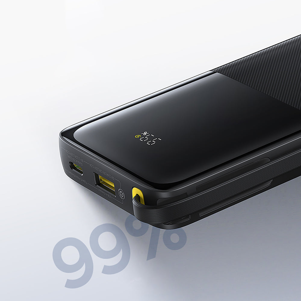 Powerbank Baseus Bipow 2 10000mah 20W z cyfrowym wyświetlaczem z wbudowanym kablem USB-C - czarny_15