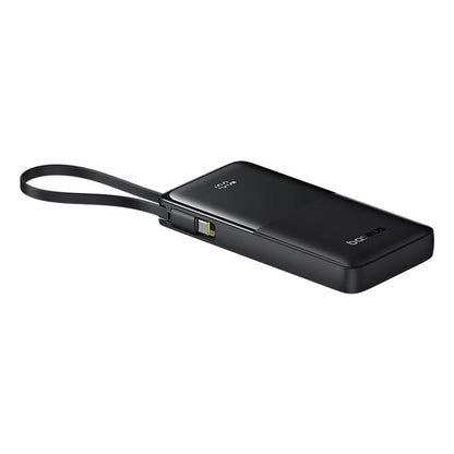 Powerbank Baseus Bipow 2 10000mah 20W z cyfrowym wyświetlaczem z wbudowanym kablem USB-C - czarny_3
