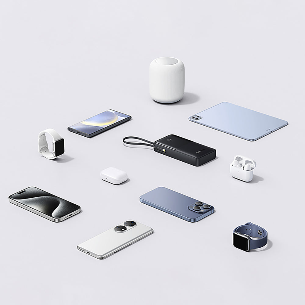 Powerbank Baseus Bipow 2 20000mah 20W z cyfrowym wyświetlaczem z wbudowanym kablem USB-C - czarny_15