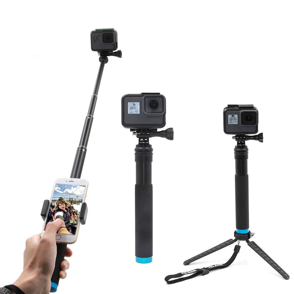 Selfie stick Telesin for sport cameras (GP-MNP-090-D)_0