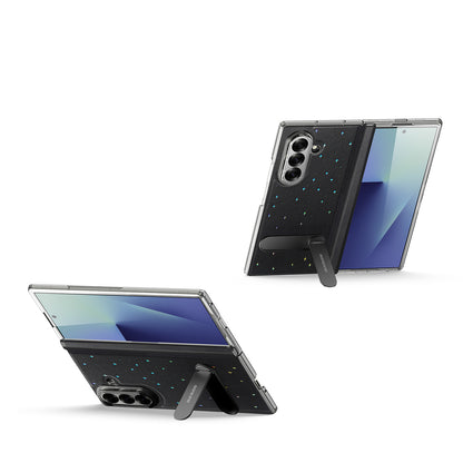Dux Ducis Stex Case for Samsung Galaxy Z Fold 7 with 360° Stand - Black_10