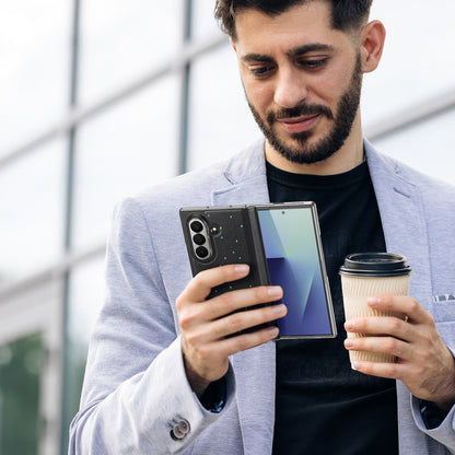 Dux Ducis Stex Case for Samsung Galaxy Z Fold 7 with 360° Stand - Black_12