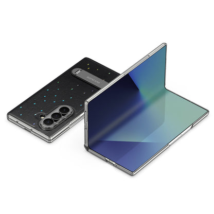 Dux Ducis Stex Case for Samsung Galaxy Z Fold 7 with 360° Stand - Black_3