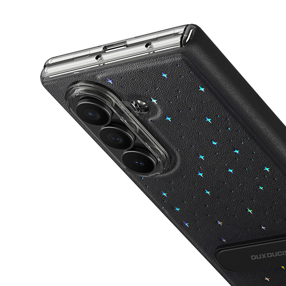 Dux Ducis Stex Case for Samsung Galaxy Z Fold 7 with 360° Stand - Black_4