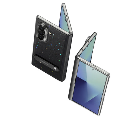 Dux Ducis Stex Case for Samsung Galaxy Z Fold 7 with 360° Stand - Black_6